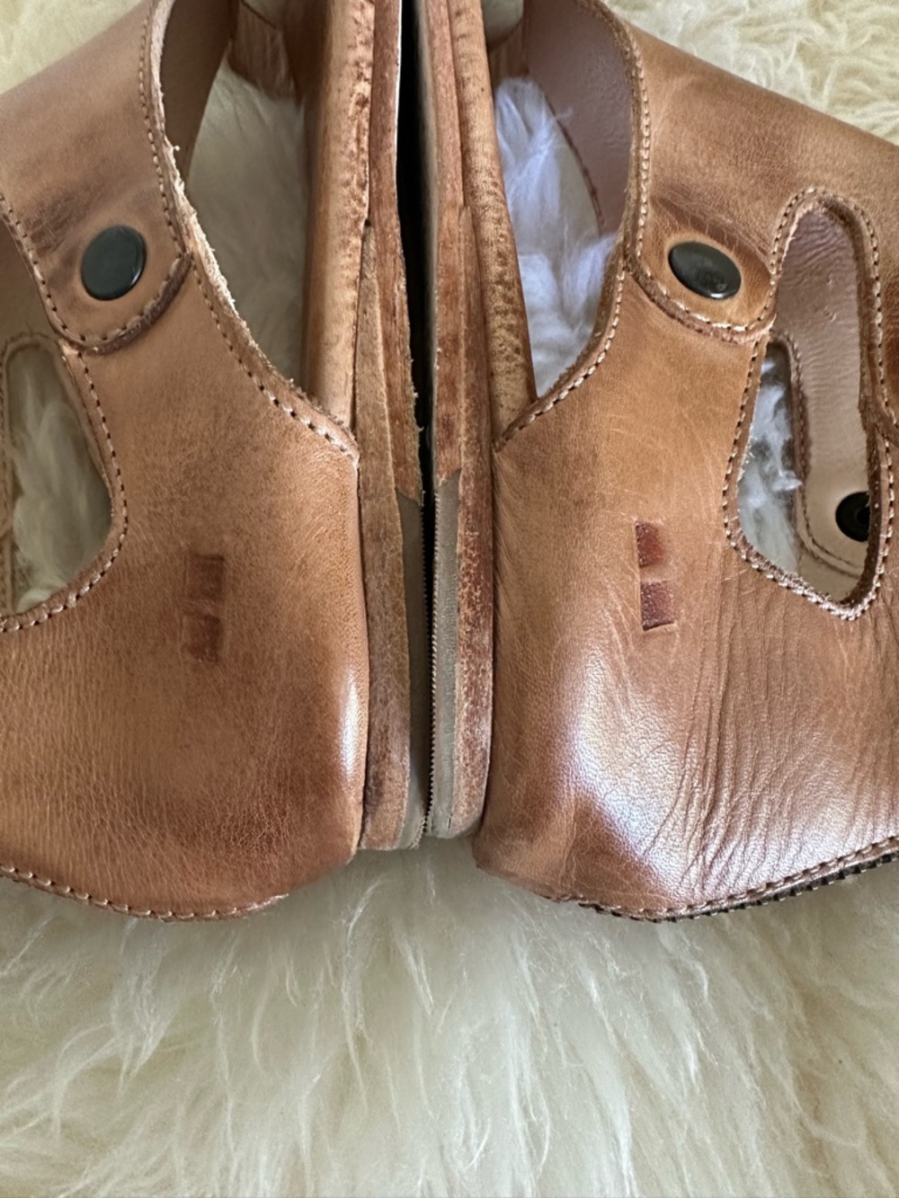 BED|STU Soto Leather Tan Rustic Gladiator Sandal - Picture 11 of 16